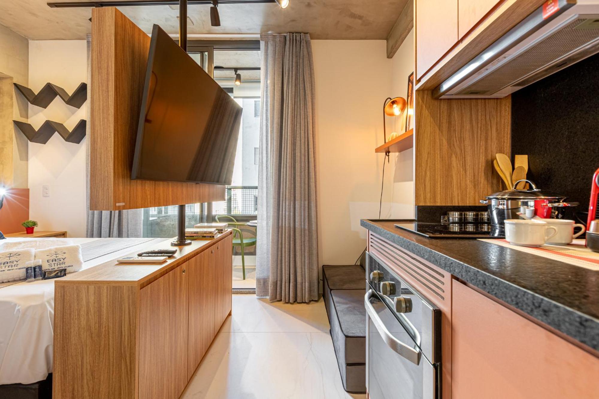 Apartamento Easy Star - Lindo Proximo A Paulista - Ut03h *